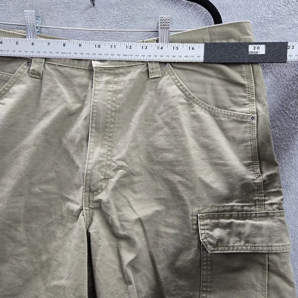 Wrangler Men Shorts 40 Brown Cargo Canvas 10WMWR3BR Gorpcore 11